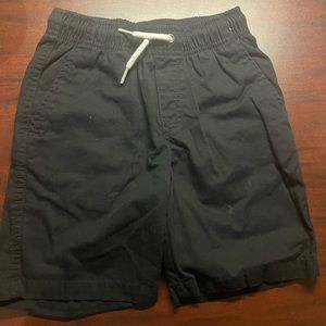 EUC Cat & Jack boys black shorts